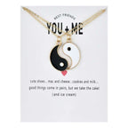 Yin-Yang Freundschaftskette – Ideal für eine Ausgeglichene Freundschaft am Valentinstag