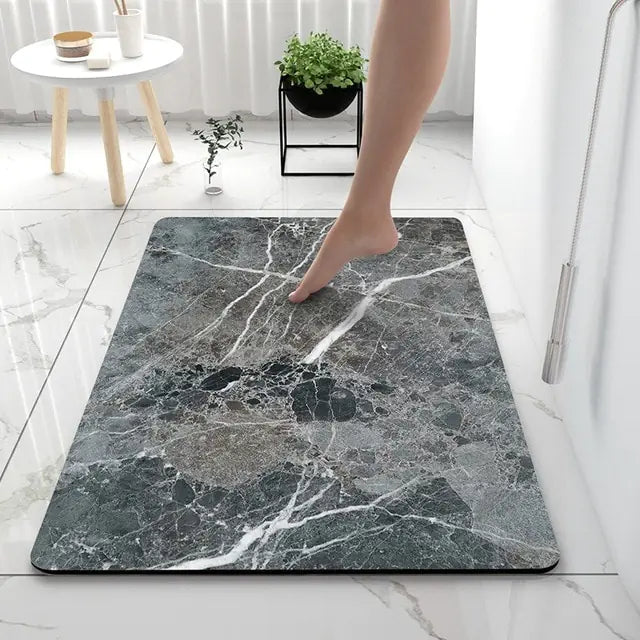 Luxuriöse Badezimmermatte – Rutschhemmend und wasserabsorbierend