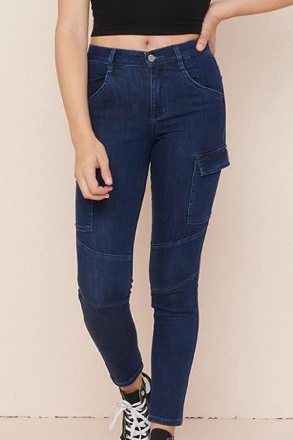 High-Waist Skinny-Jeans