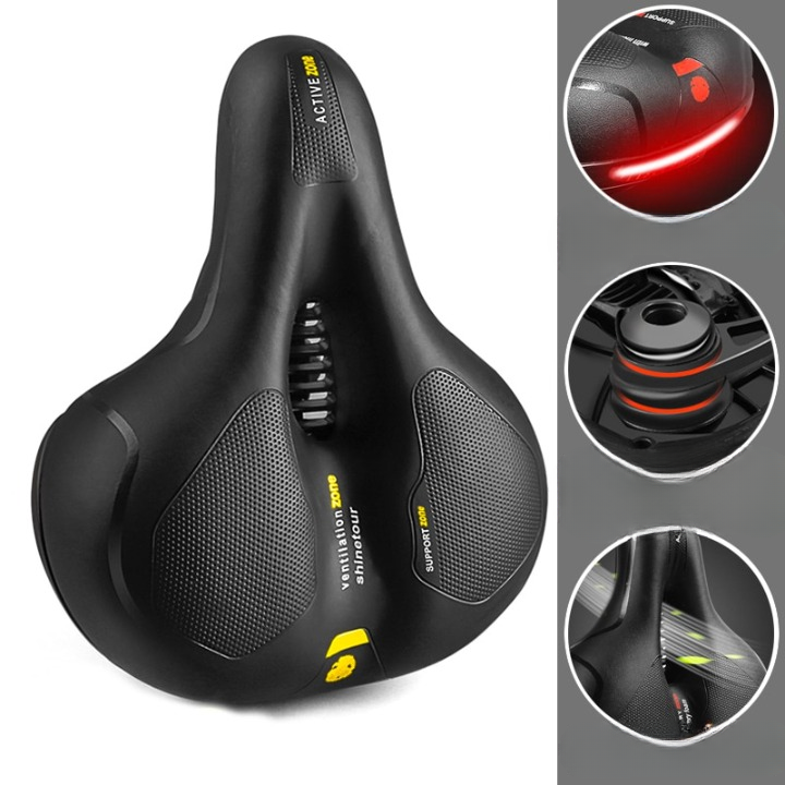 Ergonomischer Fahrradsattel – Stoßdämpfend sowie Atmungsaktiv