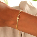 Elegante Knotenarmband – Subtil sowie Raffiniert