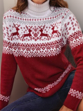 Eleganter Pullover mit Knopfleiste