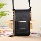 Touchscreen-Handtasche mit Geldbörse-Funktion – Kompakte Crossbody für den Alltag