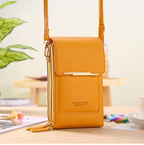 Touchscreen-Handtasche mit Geldbörse-Funktion – Kompakte Crossbody für den Alltag