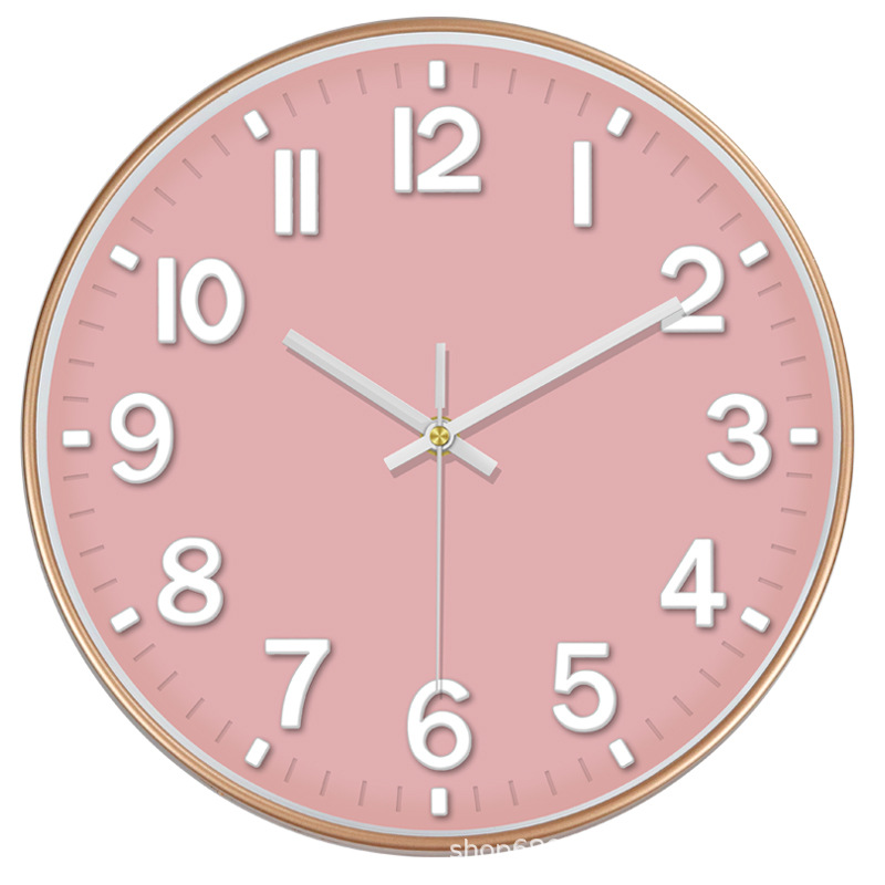 PinkTime Rosa Wanduhr – Zeitgemäß und dekorativ für jedes Zimmer