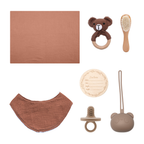 Luxe Baby Geschenkbox: Warme Willkommensset für Neugeborene