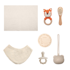Luxe Baby Geschenkbox: Warme Willkommensset für Neugeborene