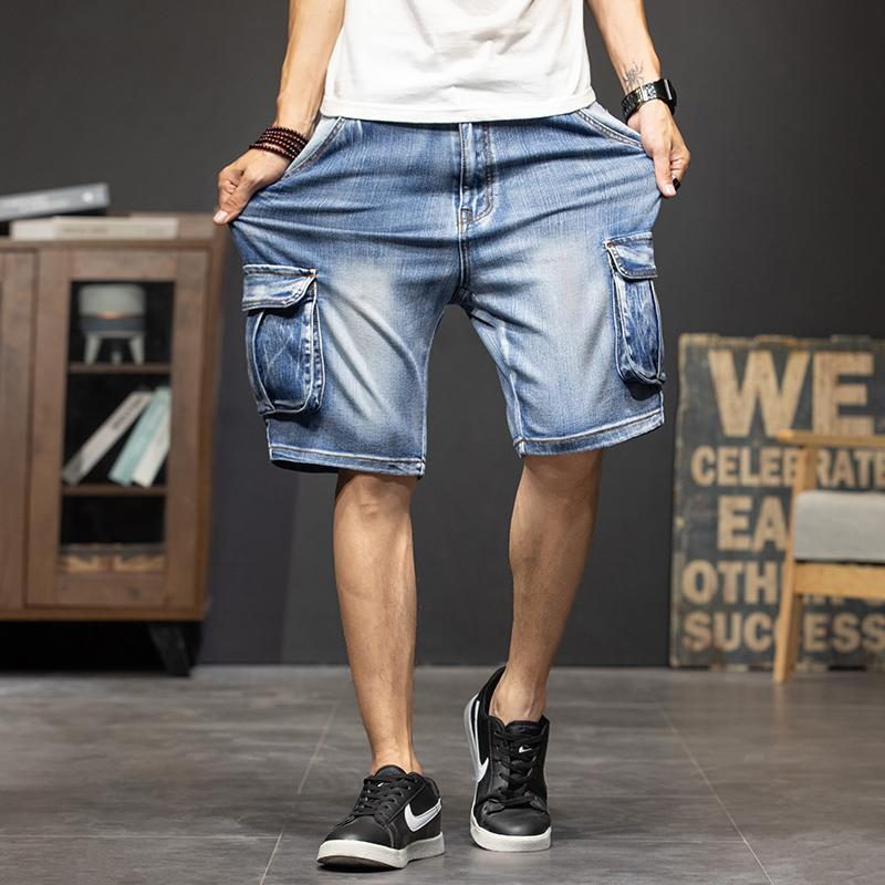 Lässige Herren Shorts Denim Cargo – Robust und Funktional für den Alltag