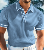 Herren Polo-Shirt mit kurzen Ärmeln – Bequem und elegant für den Sommer