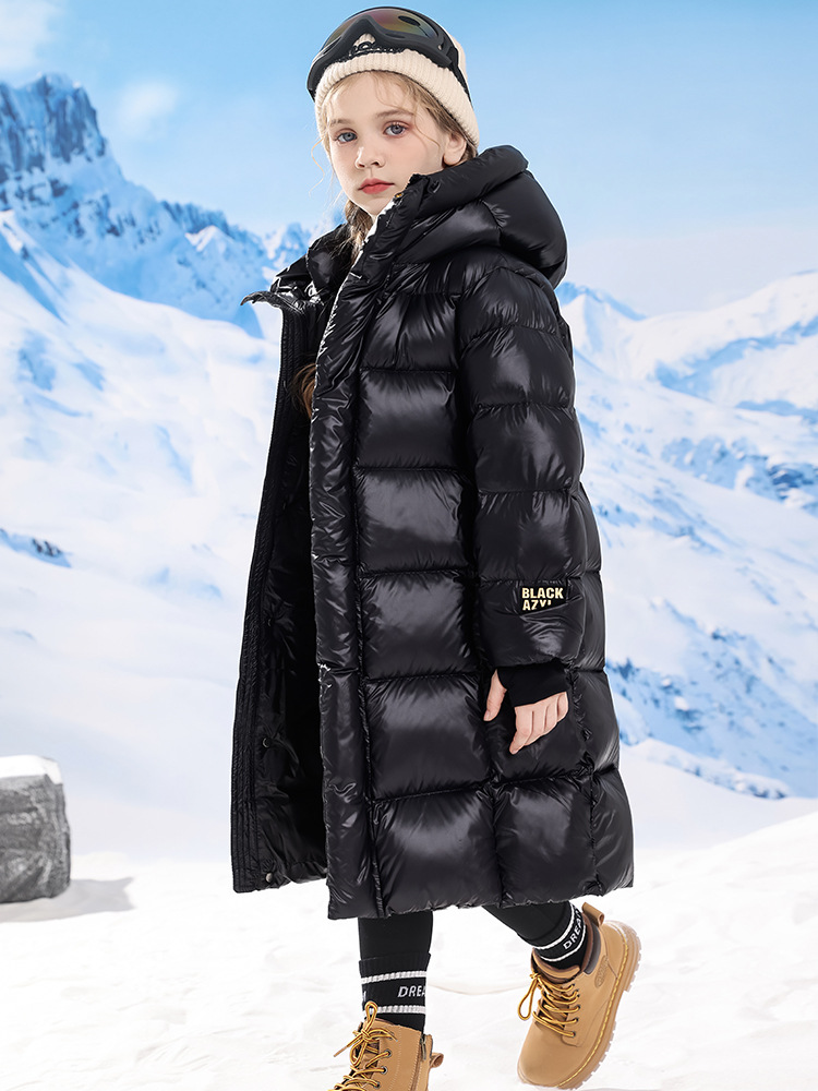 Lila Winterjacke für Kinder – Warm und Modisch für Kalte Tage