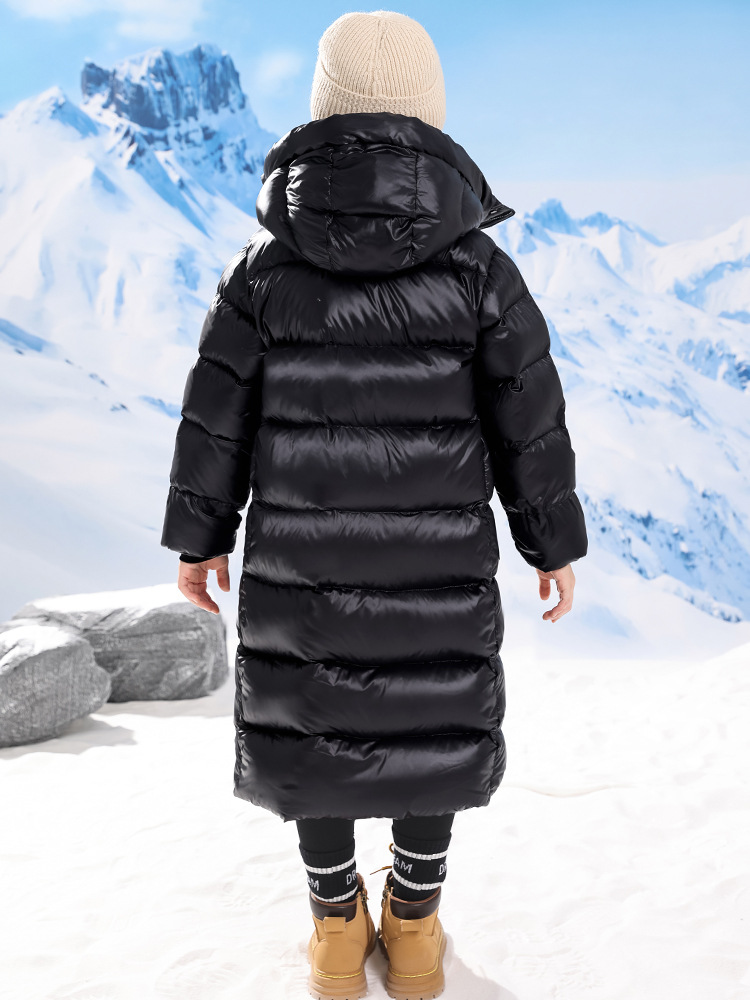 Lila Winterjacke für Kinder – Warm und Modisch für Kalte Tage