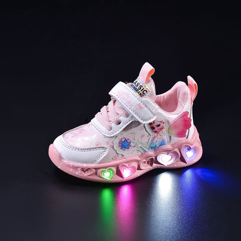 Rainbow Glitter Sneakers – LED Kinderschuhe für Abenteurer