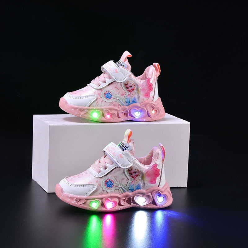 Rainbow Glitter Sneakers – LED Kinderschuhe für Abenteurer