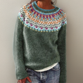 Hübscher Pullover im Retro-Stil
