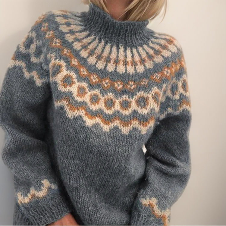 Kuscheliger Rollkragenpulli