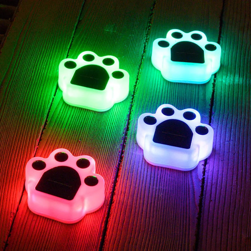 Solar-Pfotenlichter – Magisches Licht für Ihren Garten
