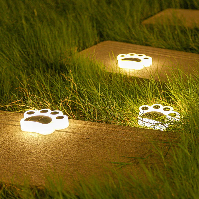 Solar-Pfotenlichter – Magisches Licht für Ihren Garten