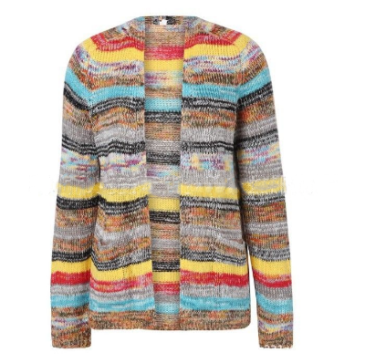 Retro Farbiger Pullover