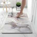 Luxuriöse Badezimmermatte – Rutschhemmend und wasserabsorbierend