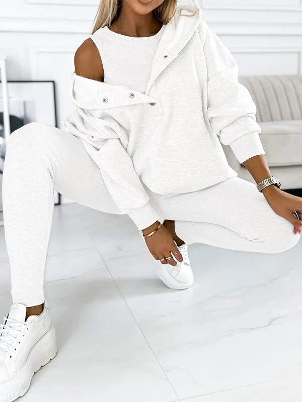 Zweiteiliges Damen-Loungewear-Set - Bequem und elegant