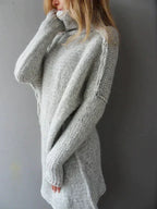 Grauer Pullover Für Damen In Übergrößen