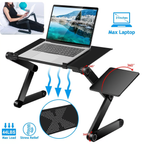Ergonomischer verstellbarer Laptopständer – Leicht sowie multifunktional
