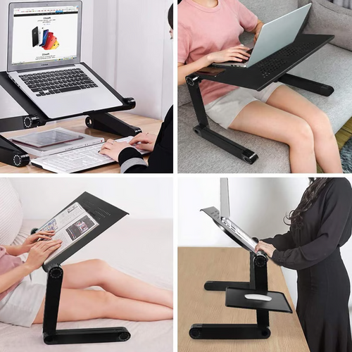 Ergonomischer verstellbarer Laptopständer – Leicht sowie multifunktional
