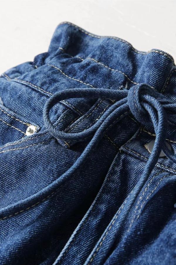 High-Waist Loose-Fit-Jeans