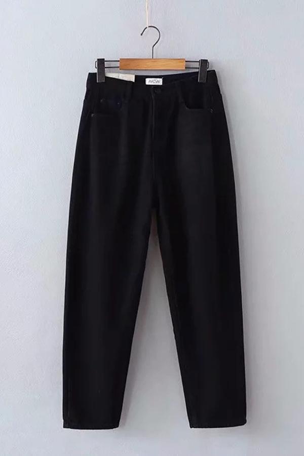 Damen High-Waist Jeans mit hoher Taille