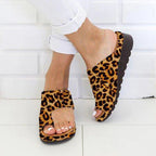 Komfortable Plattform Zehen-Trennsandalen: Sommer-Essential