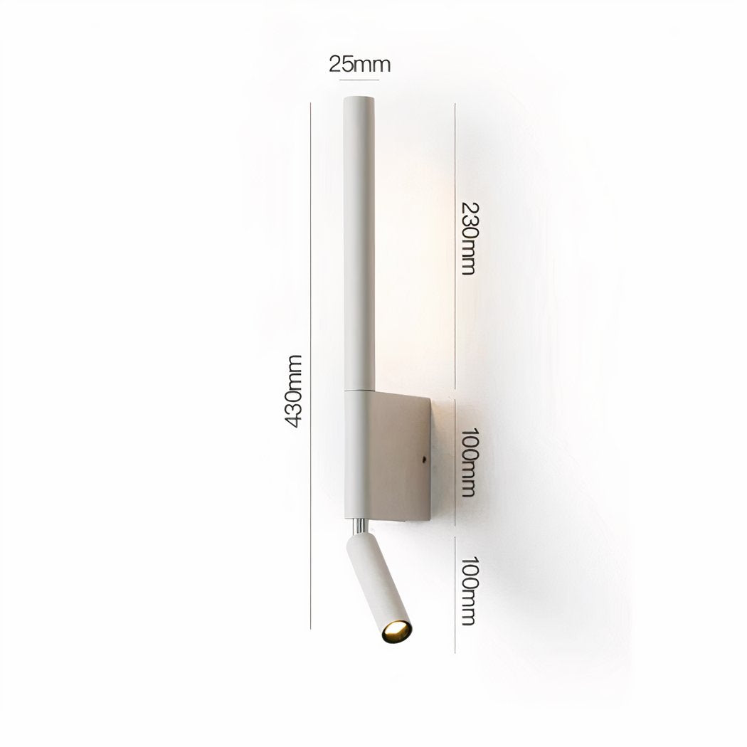FlexiRead Verstellbare Leselampe: Funktionales Licht an der Wand