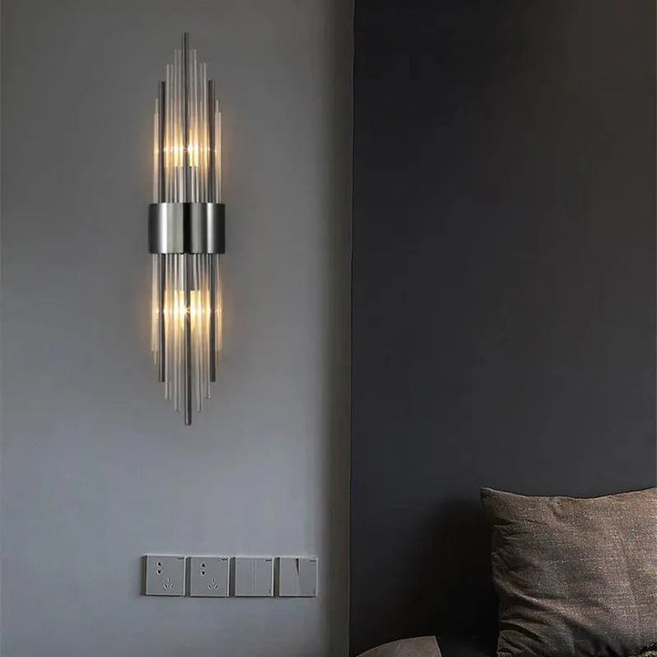 Celestia Wandlampe: Luxuriöses Kristalldesign für stilvolle Interieurs