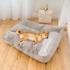 Orthopädisches Hundebett mit Kopfkissen – Luxus sowie Komfort