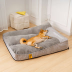 Orthopädisches Hundebett mit Kopfkissen – Luxus sowie Komfort