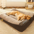 Orthopädisches Hundebett mit Kopfkissen – Luxus sowie Komfort