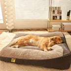 Orthopädisches Hundebett mit Kopfkissen – Luxus sowie Komfort