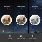 Luna 3D Deckenlampe – Magische Atmosphäre sowie warmes Licht