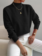 Klassischer Rollkragenpullover
