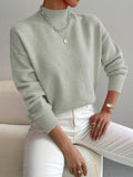 Klassischer Rollkragenpullover
