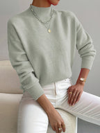 Klassischer Rollkragenpullover