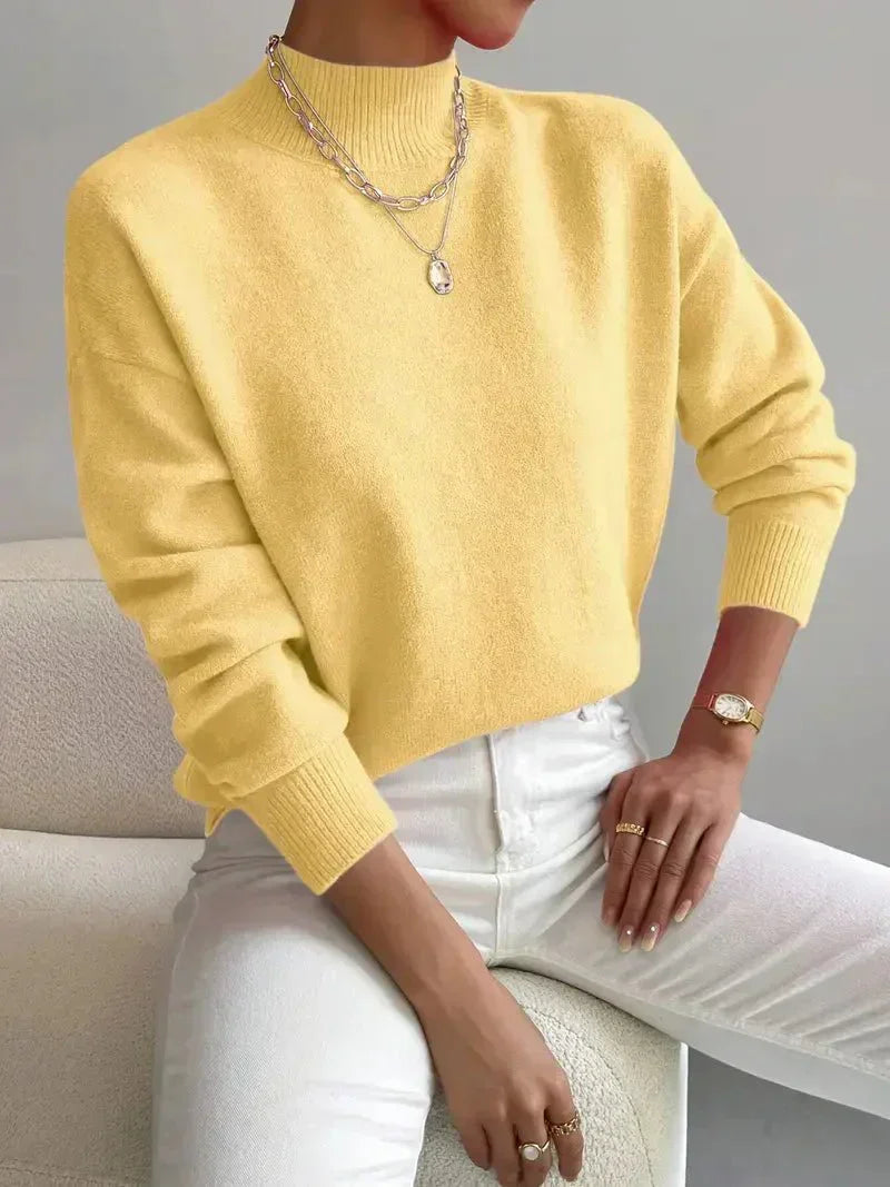 Klassischer Rollkragenpullover
