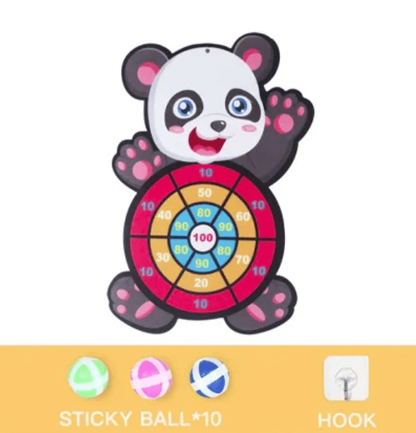 Tierfreunde Sticky Dartboard – Sicherer Spaß für Kinder