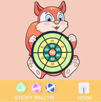 Tierfreunde Sticky Dartboard – Sicherer Spaß für Kinder