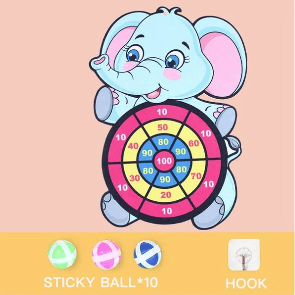 Tierfreunde Sticky Dartboard – Sicherer Spaß für Kinder