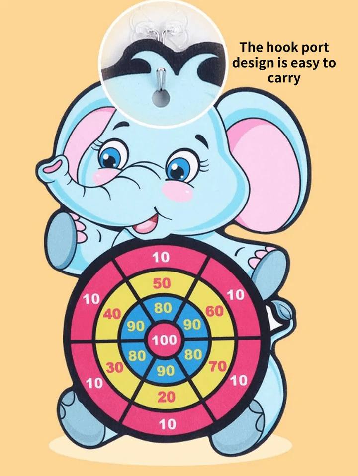 Tierfreunde Sticky Dartboard – Sicherer Spaß für Kinder