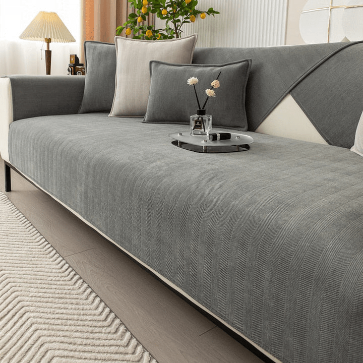 SoftFit Sofaüberzug – Schütze dein Sofa vor täglicher Abnutzung, Flecken sowie Verschüttungen