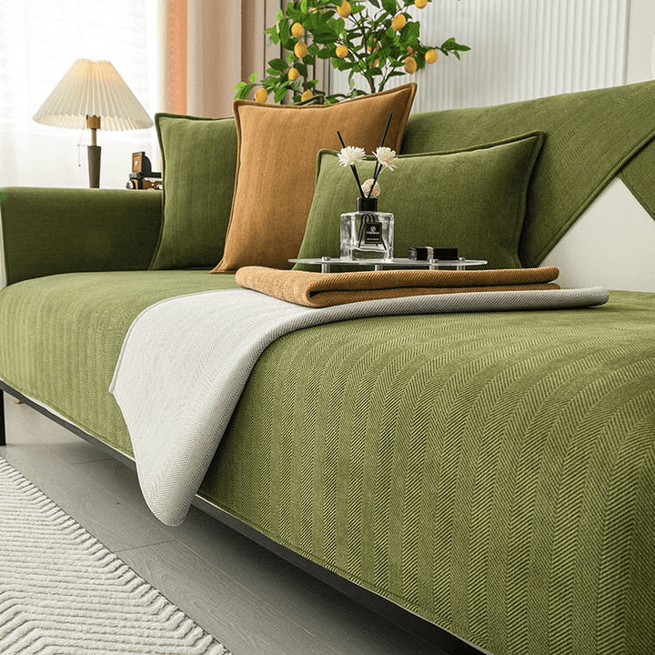 SoftFit Sofaüberzug – Schütze dein Sofa vor täglicher Abnutzung, Flecken sowie Verschüttungen