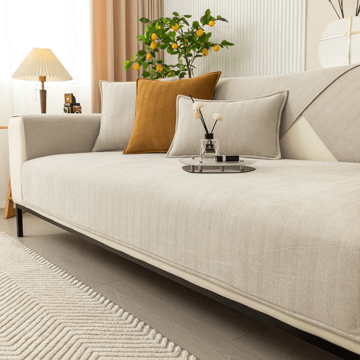 SoftFit Sofaüberzug – Schütze dein Sofa vor täglicher Abnutzung, Flecken sowie Verschüttungen