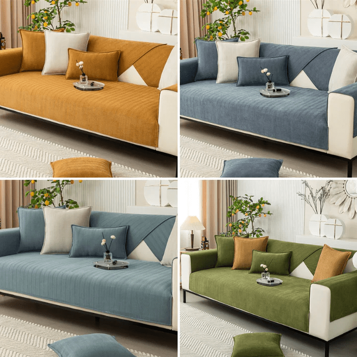 SoftFit Sofaüberzug – Schütze dein Sofa vor täglicher Abnutzung, Flecken sowie Verschüttungen