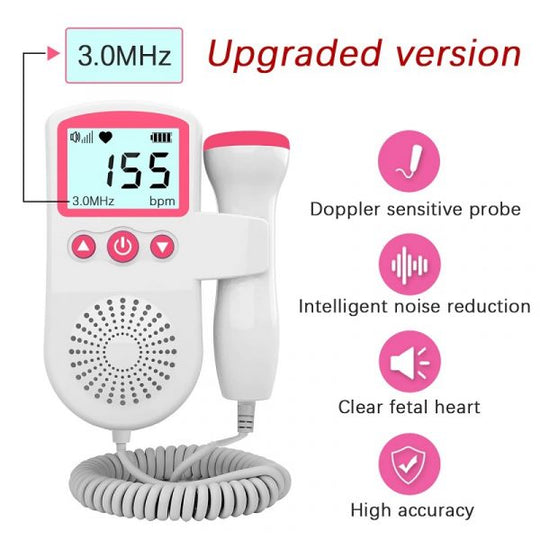 Tragbarer Fetal Doppler – Sicher sowie Zuverlässig für den Hausgebrauch